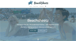 Desktop Screenshot of beachsheetz.com